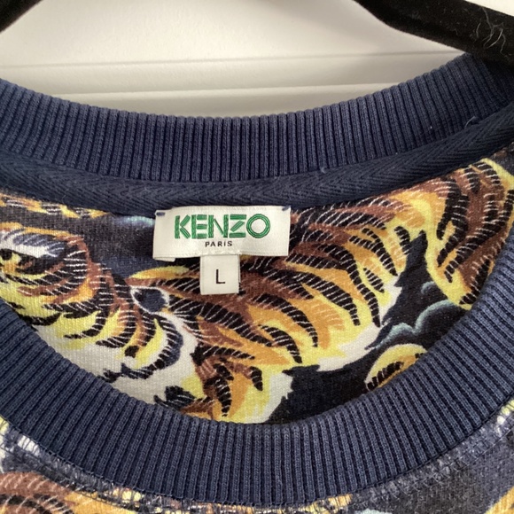 Kenzo Flying Tiger crew neck sweatshirt - size L, great condition - Picture 2 of 6